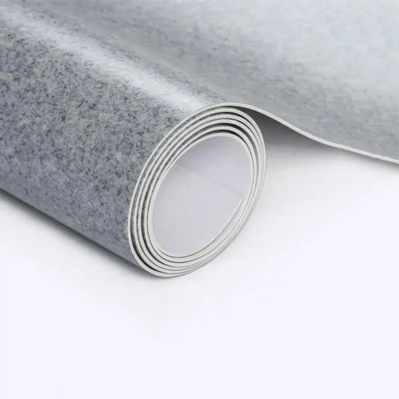 grey color of pvc heterogeneous vinyl flooring roll